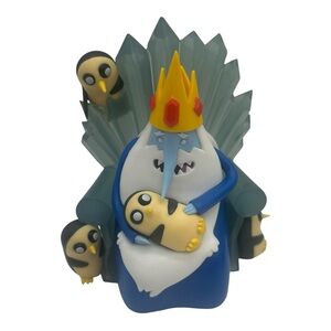 Adventure Time The Nice King and Gunter Statue Ice King Lootcrate Exclusive 3.5"
